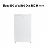 Nero Fridge & Freezer 125L White - Cafe Supply