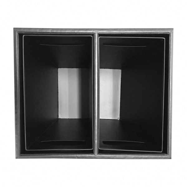 Leatherette Rubbish & Recycling Bin - Cafe Supply