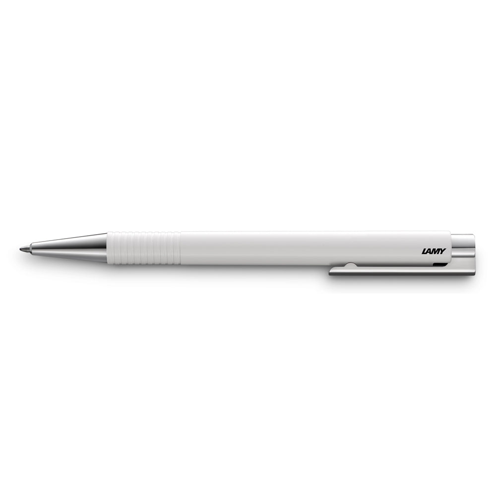 Lamy Logo Ballpoint M+ White (204) - Cafe Supply