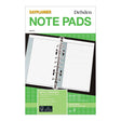 Debden Desk Dayplanner Refill Notepad, Pack of 2 - Cafe Supply