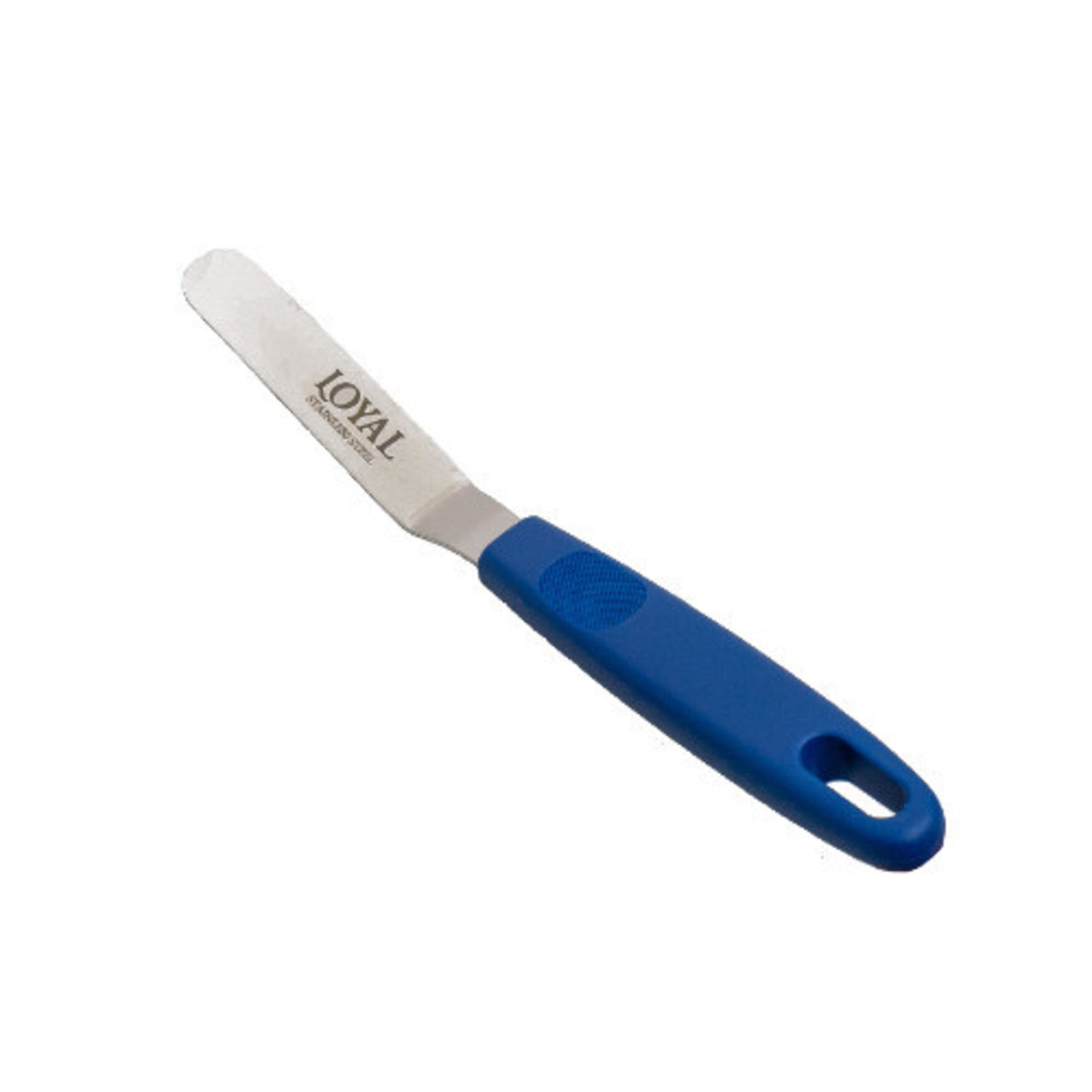 4" Blue Plastic (10 x 1.9cm Bent Palette) - Cafe Supply