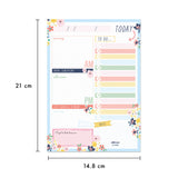 Pukka Carpe Diem Daily Planner Pad Ditzy Floral - Cafe Supply