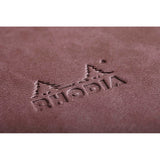 Rhodiarama Hardcover Notebook A5 Blank Chocolate - Cafe Supply