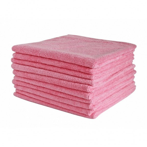 Micro Fibre Cloth 40cm x 40cm - Red - Cafe Supply