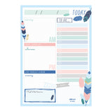Pukka Carpe Diem Daily Planner Pad Feathers - Cafe Supply