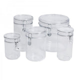 Acrylic Storage Canister w Handle 4.5L - Cafe Supply