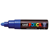 Uni Posca Marker 4.5-5.5mm Bold Bullet Blue PC-7M - Cafe Supply