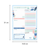 Pukka Carpe Diem Daily Planner Pad Feathers - Cafe Supply
