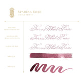 Ferris Wheel Press Fountain Pen Ink Spadina Rose 38ml - Cafe Supply