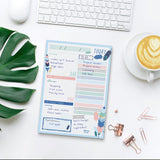 Pukka Carpe Diem Daily Planner Pad Feathers - Cafe Supply