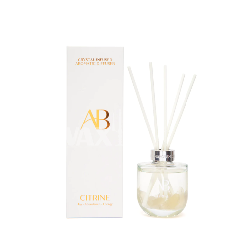 200ml Diffuser with Crystals - Citrine - Cafe Supply