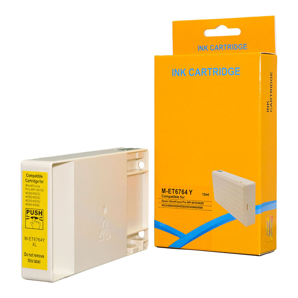 Icon Compatible Epson 676XL C13T676492 Yellow Ink Cartridge - Cafe Supply