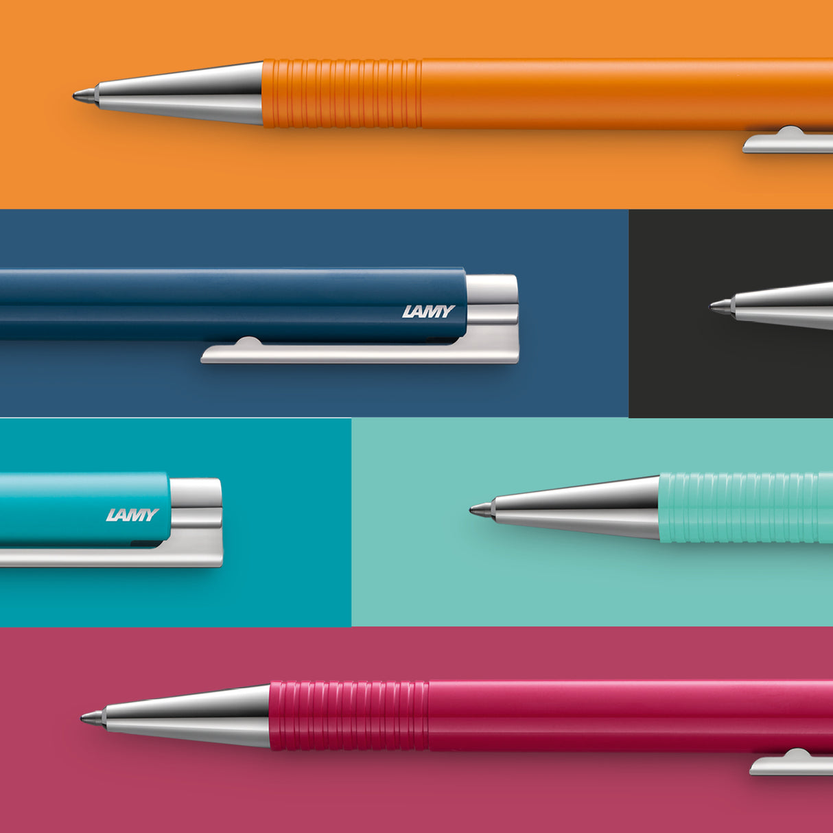Lamy Logo M+ Ballpoint Indigo - Cafe Supply