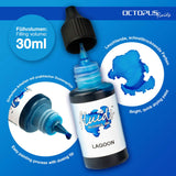 Octopus Fluids Alcohol Ink Lagoon Blue 30ml - Cafe Supply