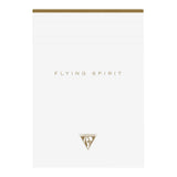 Flying Spirit Clothbound Notepad A5 White - Cafe Supply