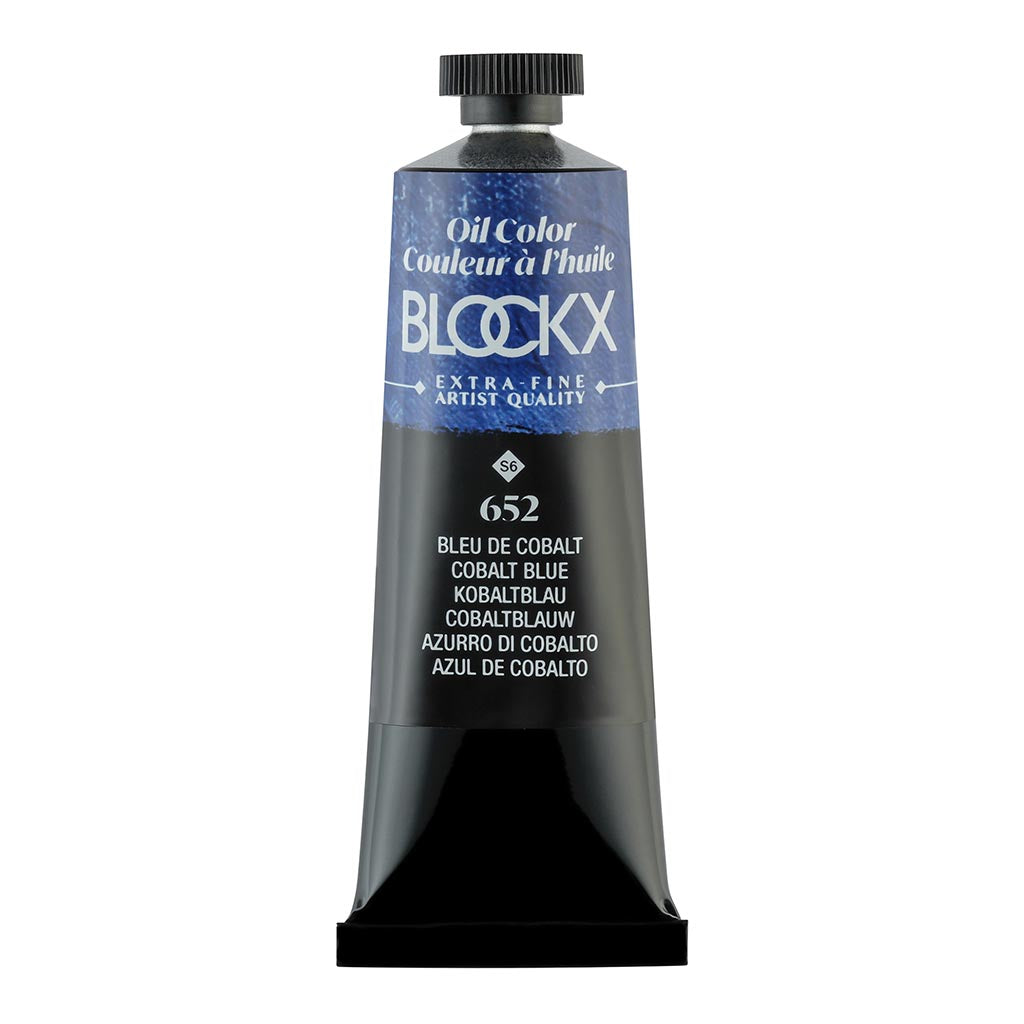 BLOCKX Oil Tube 35ml S6 652 Cobalt Blue - Cafe Supply