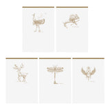 Flying Spirit Clothbound Notepad A5 White - Cafe Supply