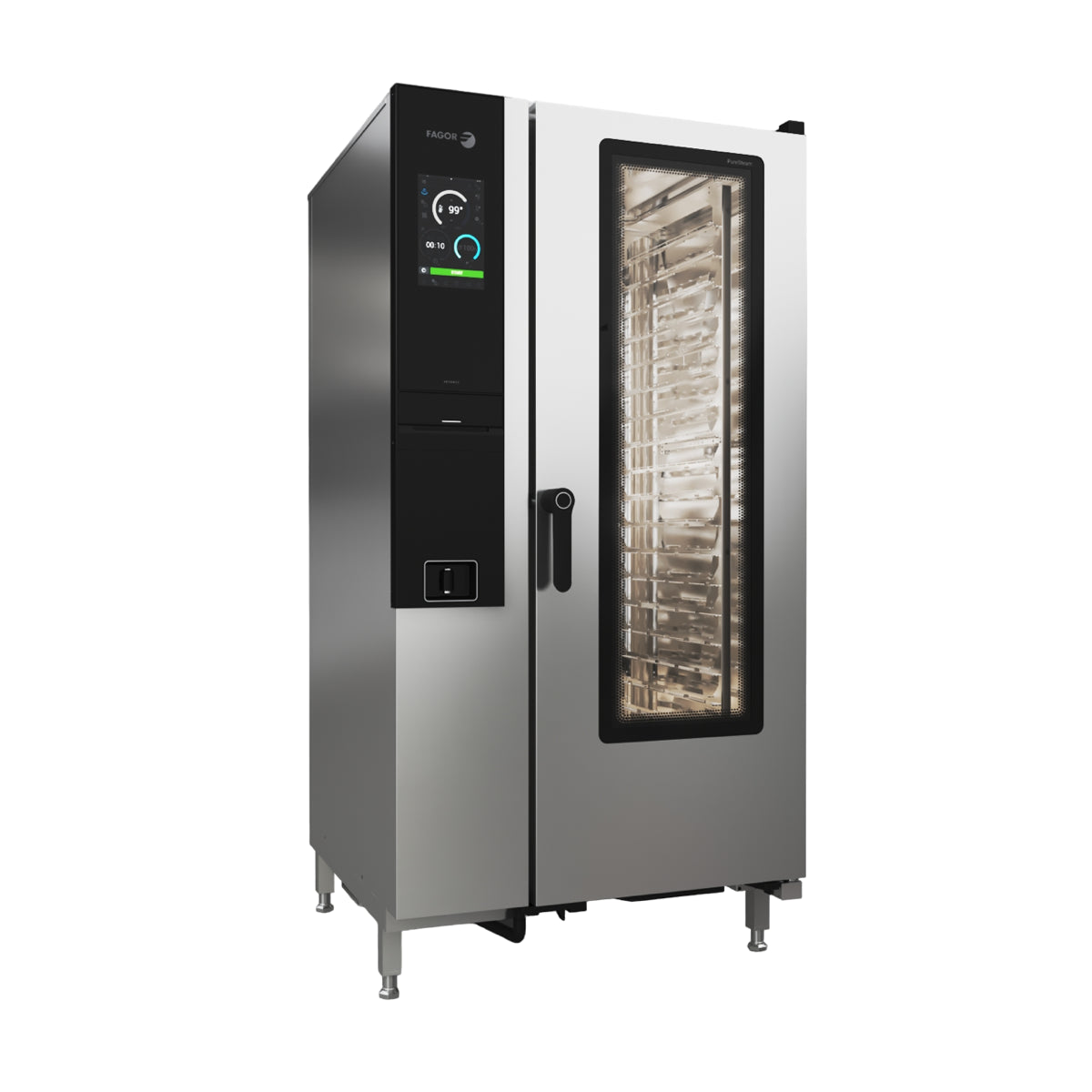 Fagor Ikore 20 Tray Advanced Boiler Gas Combi Oven APW-201GRLWS - Cafe Supply