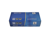 Hytec Dark Blue Hi Risk Latex Gloves, Powder Free - Cafe Supply