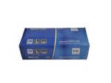 Hytec Dark Blue Hi Risk Latex Gloves, Powder Free - Cafe Supply
