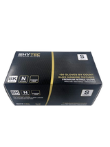 Hytec Black Textured Nitrile Gloves, Powder Free - Cafe Supply