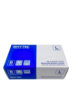 Hytec Blue Regular Nitrile Gloves, Powder Free - Cafe Supply