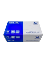 Hytec Blue Regular Nitrile Gloves, Powder Free - Cafe Supply