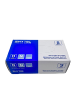 Hytec Blue Regular Nitrile Gloves, Powder Free - Cafe Supply