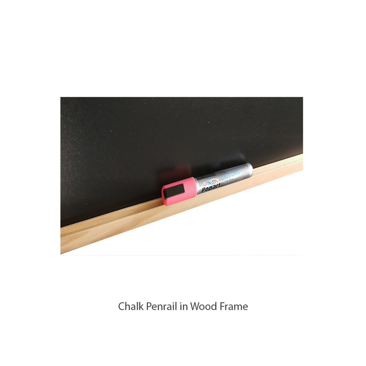 CHALKBOARD | Wood Frame | Free 4Pk Liquid Chalk - Cafe Supply