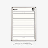 COACHING WHITEBOARDS | Magnetic | 600 x 900mm | Aluminium Frame - Cafe Supply