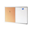 COMBIBOARD | Whiteboard + Corkboard | Aluminium Frame - Cafe Supply