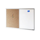 COMBIBOARD | Whiteboard + Hessian | Aluminium Frame - Cafe Supply