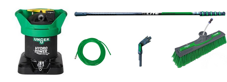 UNGER HYDROPOWER ULTRA PURE WATER 6LT & 8.5M CARBON COMP-KIT - Cafe Supply