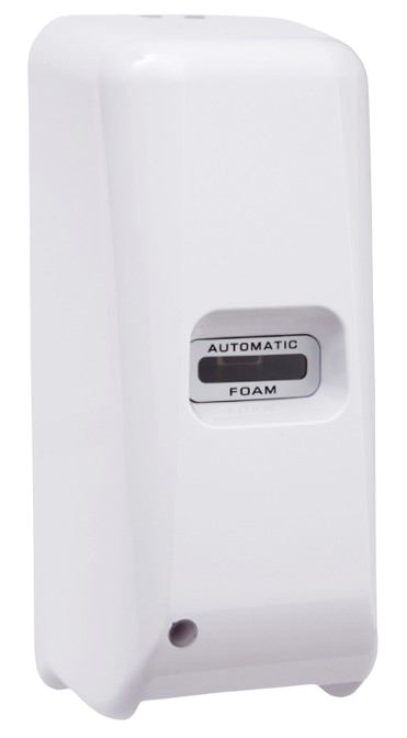 Pacific Hygiene 1L Soap & Sanitiser Dispenser AUTO - White - Cafe Supply