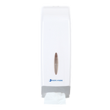 Pacific Hygiene Interleaved Toilet Tissue Dispenser White - Cafe Supply