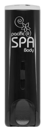 Pacific Spa 350ml Black Dispenser Body Wash - Cafe Supply