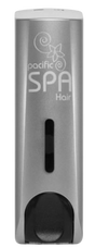 Pacific Spa 350ml Silver Dispenser Hair Shampoo - Cafe Supply