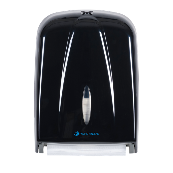 Pacific Hygiene Trim Hand Towel Dispenser - Black - Cafe Supply
