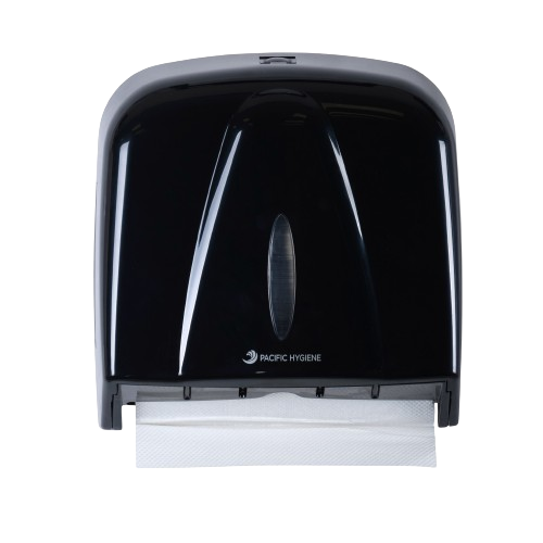 Pacific Hygiene Hand Towel Dispenser Ultra 30 - Black - Cafe Supply