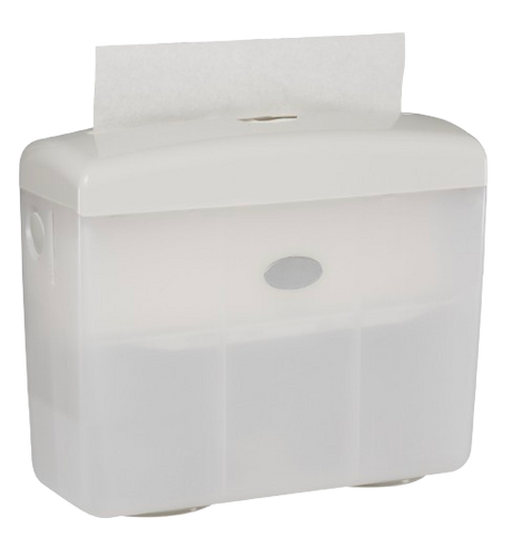 White Table Top Hand Towel Dispenser - Cafe Supply
