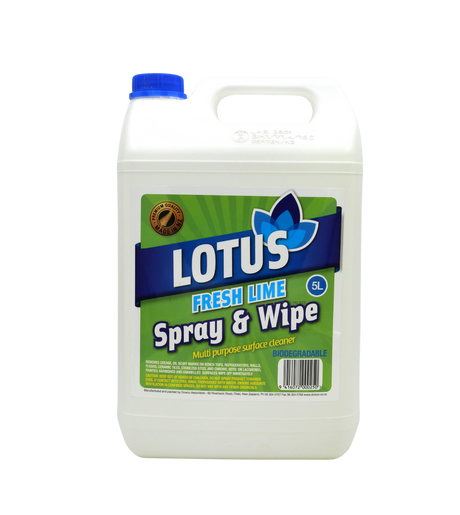 Lotus Spray and Wipe 5L - Cafe Supply