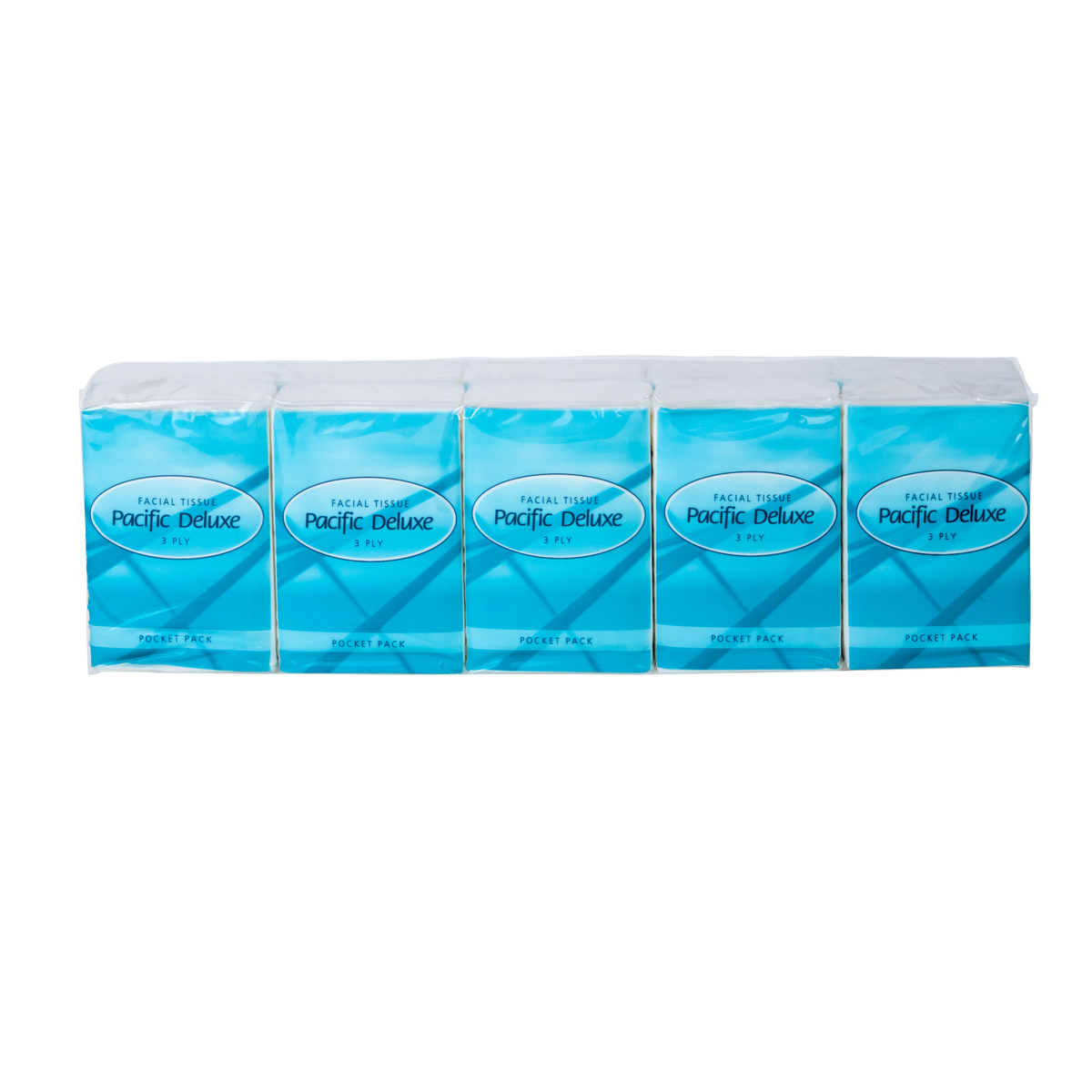 Pacific Deluxe Pocket Pack Tissues 10 Sheets - Cafe Supply