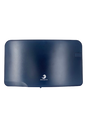 Quartz Double Midi Jumbo Toilet Roll Dispenser - Black - Cafe Supply