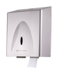 Pacific Hygiene Single Jumbo Toilet Roll Dispenser Stainless Steel - Cafe Supply