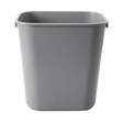 Rubbermaid Wastebasket Rectangle 12.9L - Gray - Cafe Supply