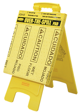 Rubbermaid OVER-THE-SPILL™ Pad Tablet; Contains 25 Pads - Cafe Supply