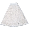 Rubbermaid 2.5cm Headband Cotton Wet Mop, White - Cafe Supply