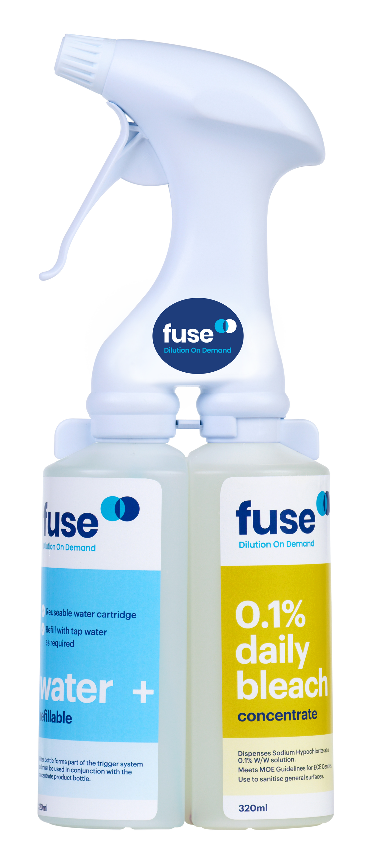 Fuse 0.1% Daily Bleach Concentrate - Cartridge - Cafe Supply