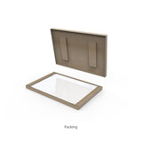 MAGNETIC GLASSBOARD | White | Frameless - Cafe Supply