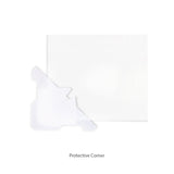 MAGNETIC GLASSBOARD | White | Frameless - Cafe Supply